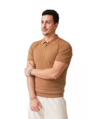 Polo en maille