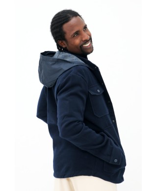 Gilet à capuche