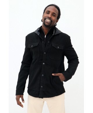 Gilet à capuche