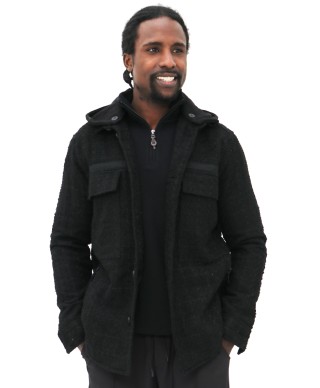Veste à capuche