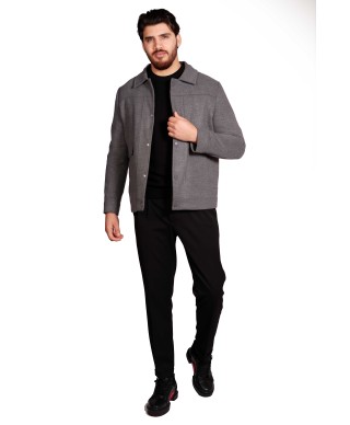 Veste grise cachemire