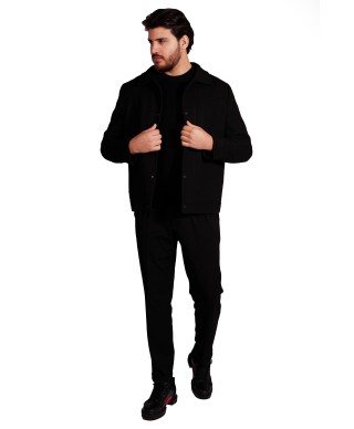 Veste noir cachemire