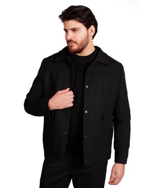 Veste noir cachemire