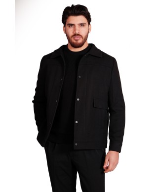 Veste noir cachemire