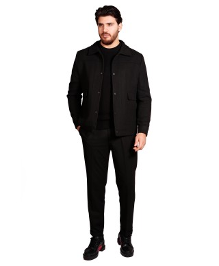 Veste noir cachemire