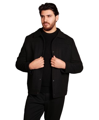 Veste noir cachemire