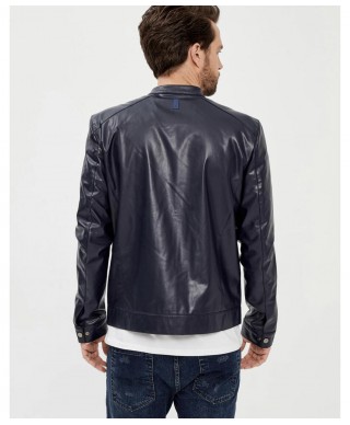 Veste en similicuir